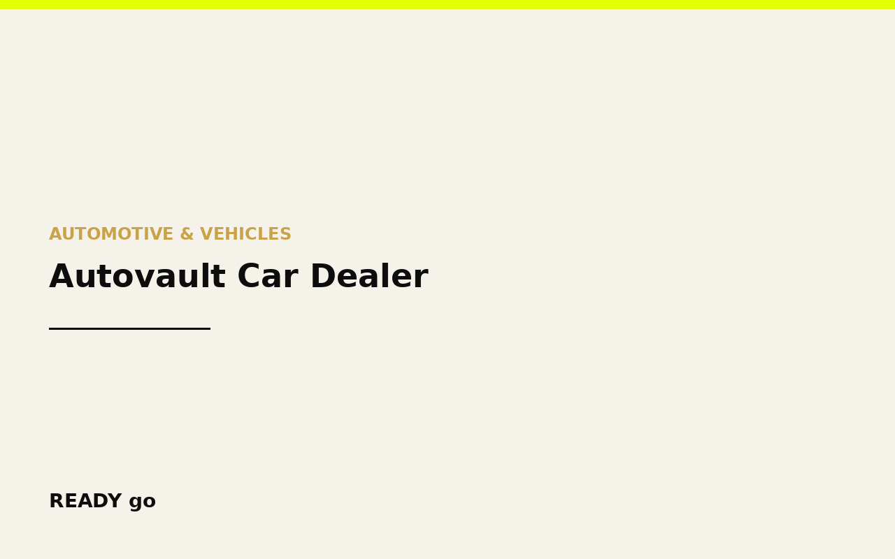 Autovault Car Dealer