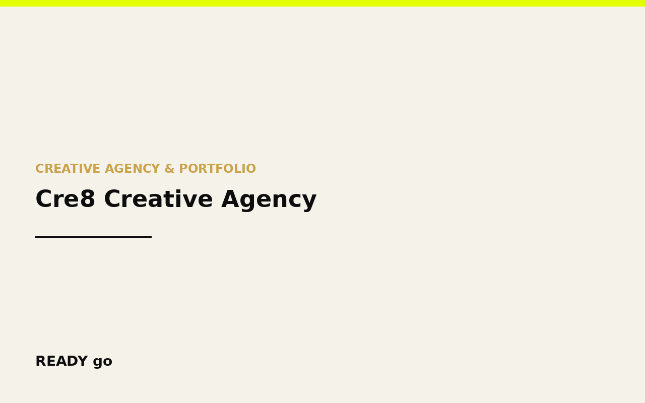 Cre8 Creative Agency