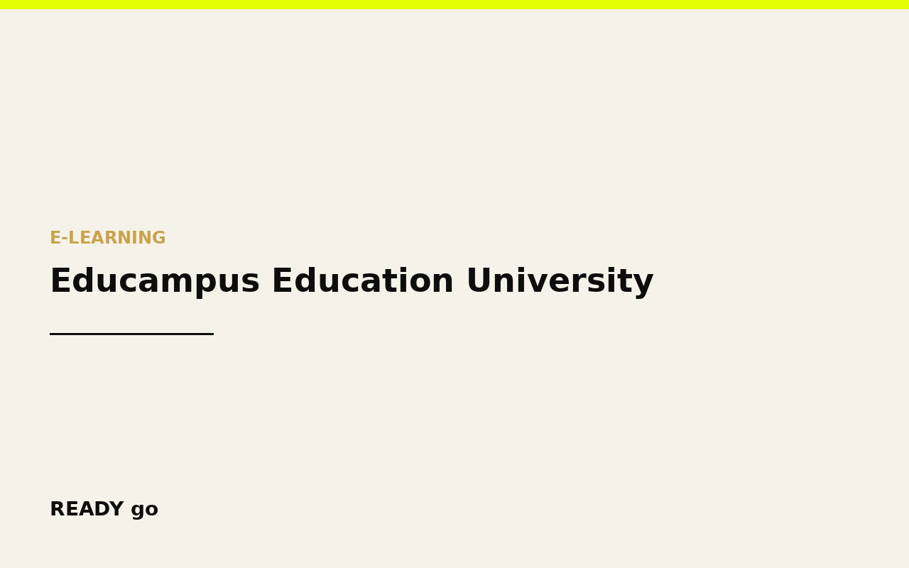 Educampus Education University