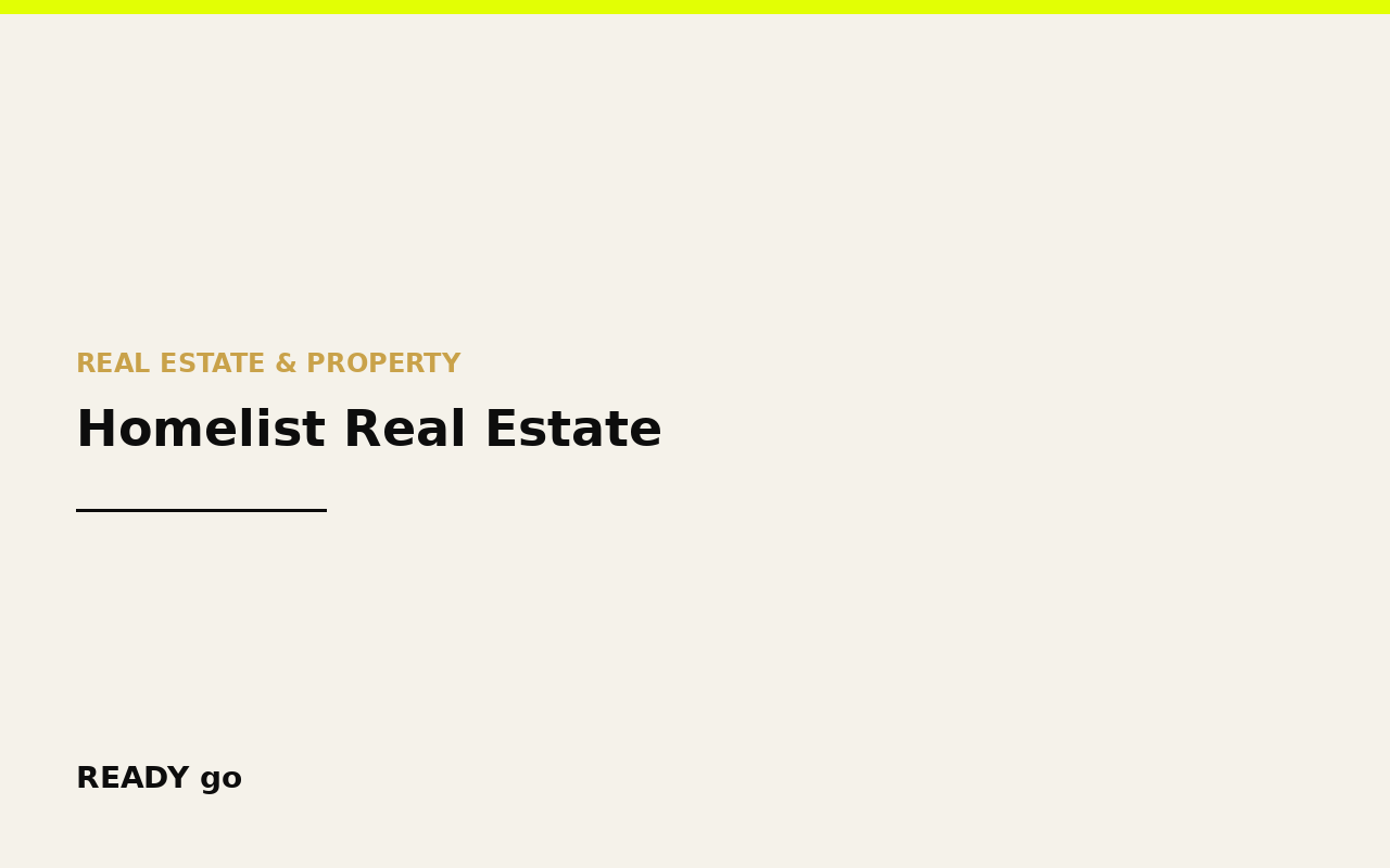 Homelist Real Estate