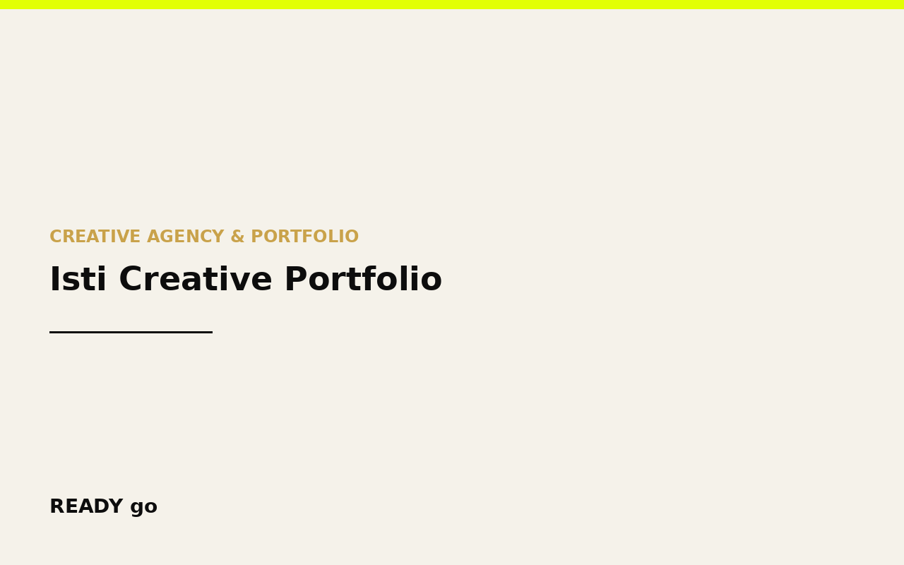 Isti Creative Portfolio