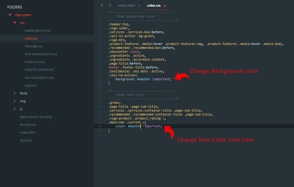 html